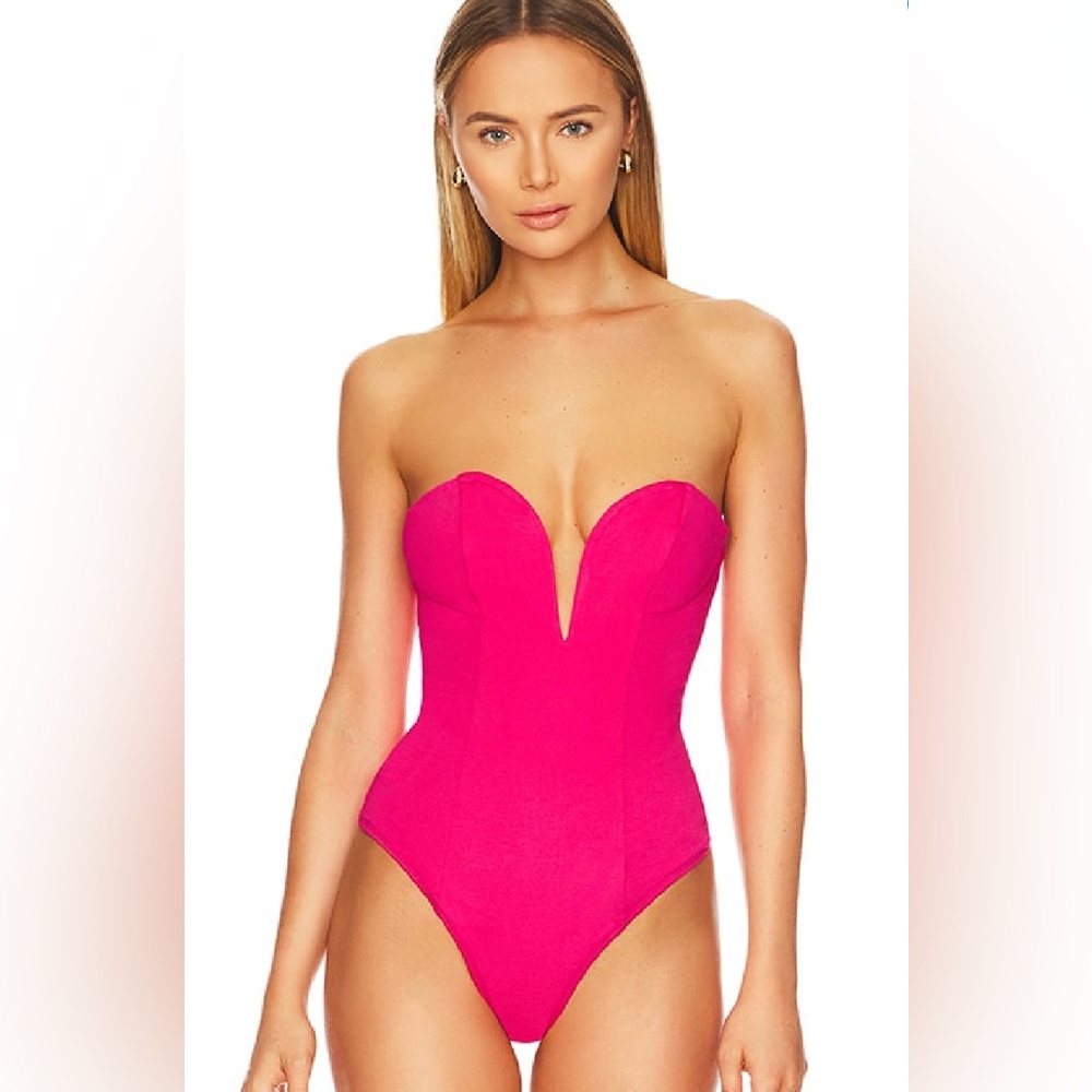 Revolve SuperDown Sweetheart Bodysuit